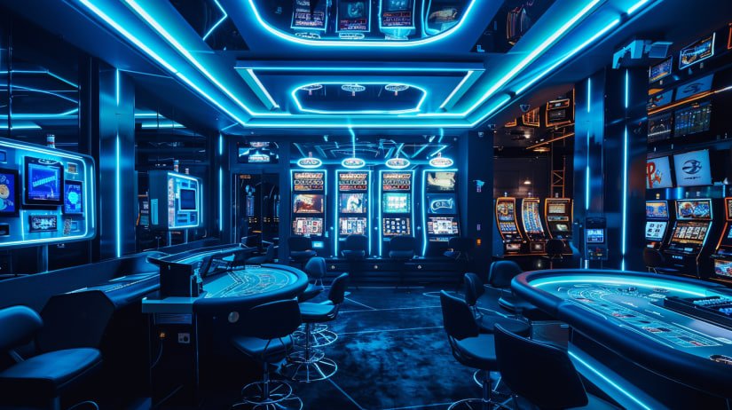 xcash mobile app interface showing UFC events and live casino tables